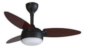 Ventilador De Teto Pretobivolt 130w 104cm Ventisol Elluz