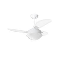 Ventilador De Teto Primor 127V Branco Pás Transparente