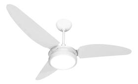 Ventilador De Teto Resistente A Maresia Pás De Policarbonato Branco/branco Led 3000k Maris Beltempo Ventilador De Teto Resistente A Maresia Pás De Policarbonato Branco/branco Led 3000k Maris Beltempo