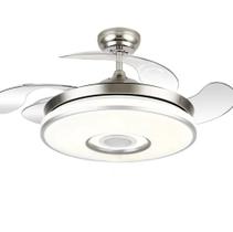Ventilador de Teto Retrátil Bivolt com controle Som e Bluetooth Ventilador de Teto Retrátil Bivolt com controle Som e Bluetooth