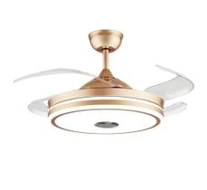 Ventilador de Teto Retrátil Bivolt SOM E BLUETOOTH