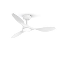 Ventilador de Teto Roomratv 107 cm Branco com Luz e Controle Remoto, 6 Velocidades Ventilador de Teto Roomratv 107 cm Branco com Luz e Controle Remoto, 6 Velocidades