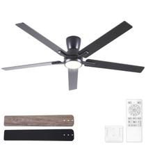 Ventilador de teto Sevenine 60" Flush Mount de 6 velocidades