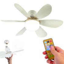 Ventilador De Teto Silencioso De 3 Modos Com Lâmpada Embutida Com Controle Facil Instalação No Bocal Lampada 60w Ventilador De Teto Silencioso De 3 Modos Com Lâmpada Embutida Com Controle Facil Instalação No Bocal Lampada 60w