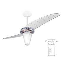 Ventilador de Teto Spirit 201 Cristal Lustre Cônico 127v