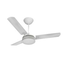 Ventilador De Teto Super Delta Led Branco 3 Pás Laqueadas Brancas Led 18W 6500K 130W 127V C3V 37-3131 Ventidelta