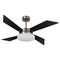 Ventilador de Teto Tecno Preto 127V Ventilador de Teto Tecno Preto 127V