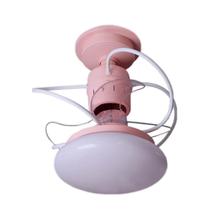 Ventilador De Teto Treviso Cartoon Rosa Com Controle Remoto