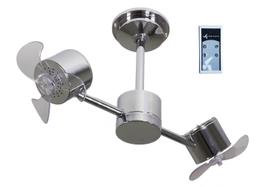 Ventilador De Teto Treviso Infinit Cromado Controle Remoto