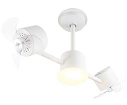Ventilador de Teto Treviso Infinit LED Branco Bivolt