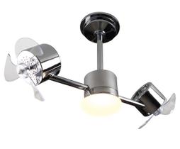 Ventilador de Teto Treviso Infinit LED Cromado Bivolt