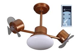 Ventilador De Teto Treviso Infinit Plus Cobre controle
