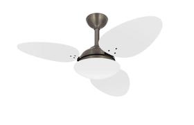 Ventilador De Teto Trevo Bronze 3 Pás Potente Ventax 110V