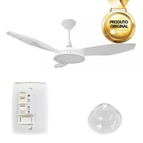 Ventilador De Teto Turbo Com Paflon Led Branco Eficivent