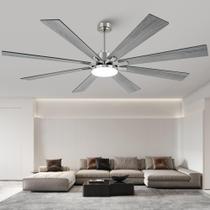 Ventilador de teto Vaczon 183cm com luz remota regulável LED