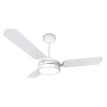 Ventilador de Teto Valen com Led 18W Branco Frio Ventex Branco/Branco 220V