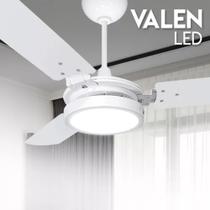 Ventilador De Teto Valen Led Branco 150w (motor grande)