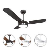 Ventilador de Teto Ventex 150w Valen Led Turbo Silencioso Econômico 3 Velocidades Luz Integrada 18W Ventilador de Teto Ventex 150w Valen Led Turbo Silencioso Econômico 3 Velocidades Luz Integrada 18W