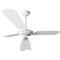 Ventilador de Teto Ventex Yris 150w Motor Grande Branco 3 Pás Brancas 127v