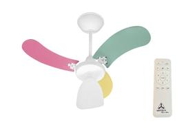 Ventilador de Teto Venti-Delta Baby Inverter Branco 3 Pás Feminina Bivolt