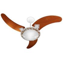 Ventilador de Teto Venti-Delta Delta Ventus com 3 Pás Mogno / Branco