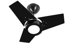 Ventilador De Teto Venti-Delta Fit Led Preto 110V 130W