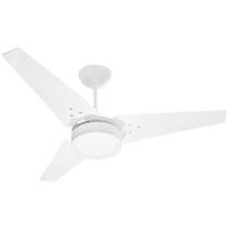 Ventilador De Teto Venti-Delta Ideal Led 3 Pás Branco 6000K Luz Branca 110V
