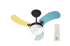 Ventilador de Teto Venti-Delta Inverter Preto Ultra Colors Masculino Bivolt + Controle Ventilador de Teto Venti-Delta Inverter Preto Ultra Colors Masculino Bivolt + Controle