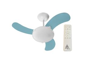 Ventilador de Teto Venti-Delta Inverter Space Branco 3 Pás Azul Bivolt Ventilador de Teto Venti-Delta Inverter Space Branco 3 Pás Azul Bivolt