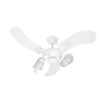 Ventilador De Teto Venti-Delta Linha Elegance New Spot Delta 3 Pás Em MDF Sem Controle Remoto 130W 127V Cor Branco