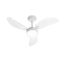 Ventilador De Teto Venti-Delta Linha Led New Light Led 3 Pás Laqueadas Sem Controle Remoto 130W 127V Cor Branco