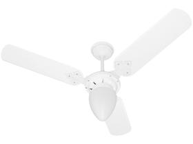 Ventilador De Teto Venti-Delta New Delta Light 3 Pás Branco 110V Ventilador De Teto Venti-Delta New Delta Light 3 Pás Branco 110V