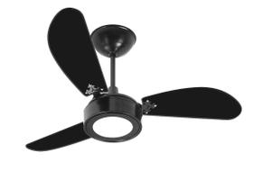 Ventilador de Teto Venti Delta New Light Led Preto 110V
