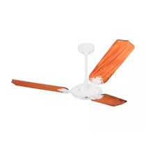 Ventilador De Teto Venti-Delta New Max 3 Pás Mogno e Branco 220V