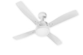 Ventilador De Teto Venti-Delta Vintage Com 4 Pás