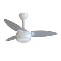 Ventilador De Teto Ventisol Elluz Inverter Controle Remoto Branco Com Cinza Bivolt Ventilador De Teto Ventisol Elluz Inverter Controle Remoto Branco Com Cinza Bivolt