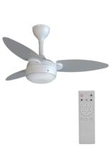Ventilador de Teto Ventisol Elluz Inverter Potente 3 Pás 6 Velocidades Bivolt