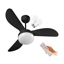Ventilador de Teto Ventisol Fênix Black Inverter Controle Remoto, 02 Lâmpadas Led Inclusas - Bivolt Ventilador de Teto Ventisol Fênix Black Inverter Controle Remoto, 02 Lâmpadas Led Inclusas - Bivolt