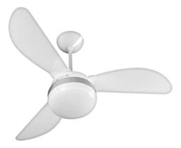 Ventilador De Teto Ventisol Fênix Branco Com 3 Pás 127v