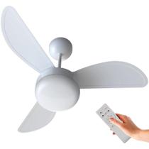 Ventilador de Teto Ventisol Fênix Branco Inverter Controle Remoto, 6 Velocidades - Bivolt Ventilador de Teto Ventisol Fênix Branco Inverter Controle Remoto, 6 Velocidades - Bivolt
