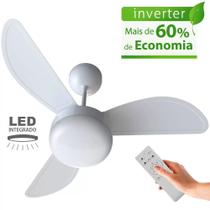 Ventilador de Teto Ventisol Inverter Controle Remoto Fênix Placa Led 20w Integrada Bivolt