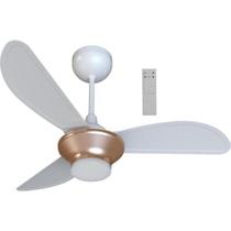Ventilador de Teto Ventisol Mistral 3 Pás Branco/Bronze Bivolt Ventilador de Teto Ventisol Mistral 3 Pás Branco/Bronze Bivolt