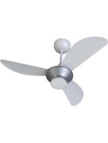 Ventilador de Teto Ventisol Mistral 3 Pás Branco/Cinza Bivolt Ventilador de Teto Ventisol Mistral 3 Pás Branco/Cinza Bivolt