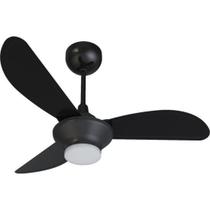 Ventilador de Teto Ventisol Mistral 3 Pás Preto Bivolt Ventilador de Teto Ventisol Mistral 3 Pás Preto Bivolt