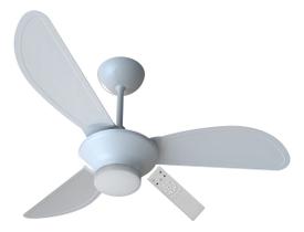 Ventilador de Teto Ventisol Mistral Inverter LED 3 Pás 90cm Branco Controle Remoto