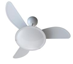 Ventilador de Teto Ventisol Sunny Branco Inverter Controle Remoto, 6 Velocidades - Bivolt