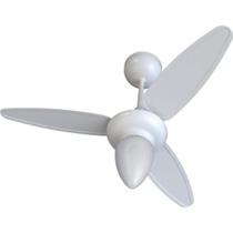 Ventilador de Teto Ventisol WIND 3 PÁS Branco Bivolt