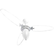 Ventilador de Teto Ventisol Wind Light 3 Pás Transparentes CV3 130W - Branco