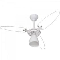 Ventilador de Teto Ventisol Wind Light 3 Pás Transparentes CV3 130W - Branco