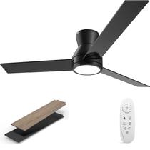 Ventilador de Teto Viossn 107 cm Preto com Controle Remoto, 3 Temperaturas de Cor e Dimerizável Ventilador de Teto Viossn 107 cm Preto com Controle Remoto, 3 Temperaturas de Cor e Dimerizável